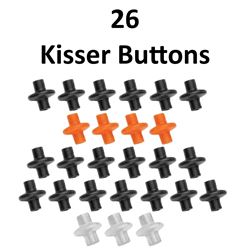 26 x Kisser Buttons