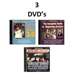 3 DVD's