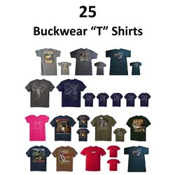 26 x Buck Wear T-Shirts