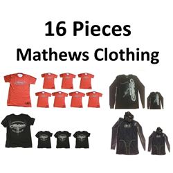 16 x Mathews Clothing