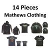 Image 1 : 14 x Mathews Clothing