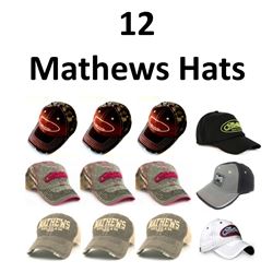 12 x Mathews Hats