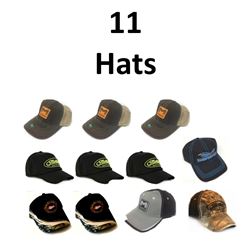 11 x Hats