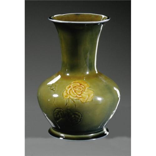 An Irish Wade Porcelain Baluster Vase 20th C An Irish Pottery Vase