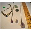 Image 1 : 6 PCS OF POLISHED STONE JEWELRY