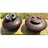 Image 2 : 2 X LARGE VINTAGE INSULATORS