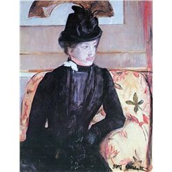 Mary Cassatt - Young Woman In Black