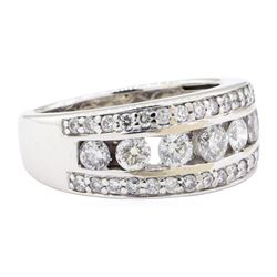 1.00 ctw Diamond Ring - 14KT White Gold