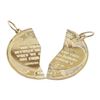 Image 2 : Mizpah Coin Pendant - 14KT Yellow Gold