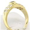 Image 7 : Estate 18kt Yellow Gold 1.75 ctw Ruby and Diamond Wide Band Ring