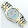 Image 3 : Rolex Mens 2 Tone 14K Tahitian MOP Diamond 36MM Datejust Wristwatch