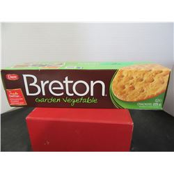 BRETON GARDEN VEGETABLE CRACKERS (225 G) - PER BOX
