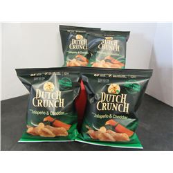 OLD DUTCH - DUTCH CRUNCH JALAPENO & CHEDDAR CHIPS (40 G BAGS) (4 BAGS) - PER BUNDLE