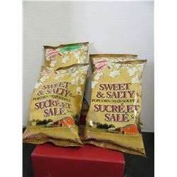 SWEET & SALTY FLAVOR POPCORN (23 G/BAG) - 4 BAGS