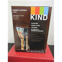 KIND ALMOND & COCONUT BARS (4 X 40 G) - PER BOX