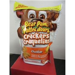 BEAR PAWS CHEDDAR CRACKERS (180 G) - PER PACKAGE
