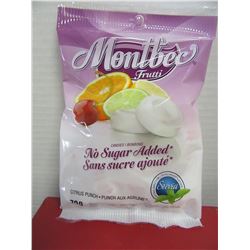 MONTBEC CITRUS PUNCH NO SUGAR ADDED CANDY (70 G) - PER PKG