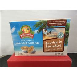 MARGARITAVILLE SUNRISE IN PARADISE (LIGHT/MEDIUM ROAST) COFFEE PODS (12 PODS) - PER BOX