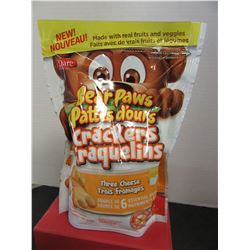 BEAR PAWS THREE CHEESE CRACKERS (180 G) - PER PACKAGE