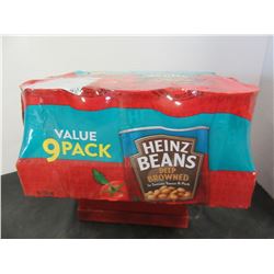 HEINZ DEEP BROWNED BEANS IN TOMATO SAUCE & PORK (9 X 398 ML) - PER BUNDLE