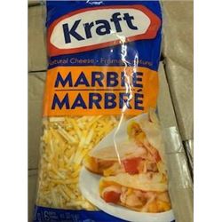 REFRIGERATED:  KRAFT MARBLE SREDDED CHEESE (620 G) - PER BAG