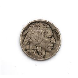 1917-D Buffalo Nickel Choice XF