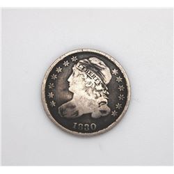 1830 BUST DIME VG