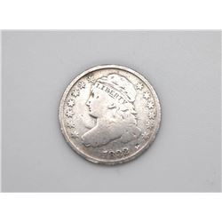 1832 CAPPED BUST DIME F+