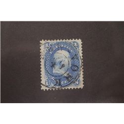 US SC# 63 Franklin 1C XF Town Cancel