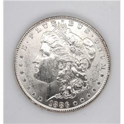 1886 Morgan Silver Dollar Choice Uncirculated