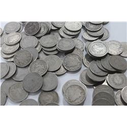 100 Average Circulated Liberty (V) Nickels