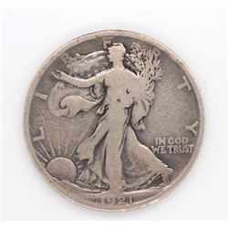 1921 P WALKING LIBERTY HALF DOLLAR G+