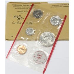 1960-1964 Mint Sets Five Sets P&D