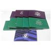 Image 1 : 10 US Proof Sets 1990-1999
