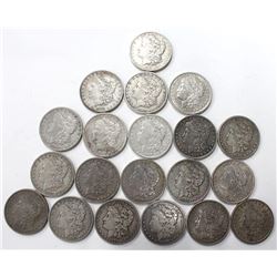 A nice 20 Coin Roll Of VF Pre-1921 Morgans.