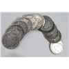 Image 1 : Roll of Twenty Circulated Barber Half Dollars