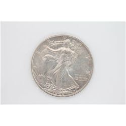 1944 D WALKING LIBERTY HALF DOLLAR Gem Unc.