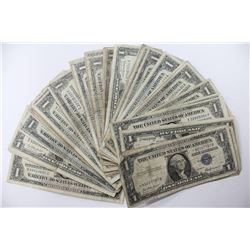 50 1935-57 Silver Certificates inc. Star Notes