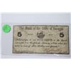Image 5 : Lot of 3 Civil War Era Bank Notes GA/SC