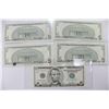 Image 2 : FIVE CONSECUTIVE $5 FR STAR NOTES
