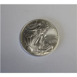 1996 American Silver Eagle Key Date Gem Unc.