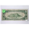 Image 2 : 1928 $10 Gold Certificate VF+