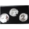 Image 2 : 2006 3 Piece American Silver Eagle Set Box/COA