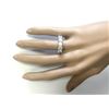 Image 4 : 2.56 CTW Natural Diamond Ring 14k Solid White Gold