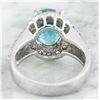 Image 4 : 9.32 CTW Zircon 14K White Gold Diamond Ring