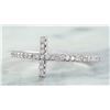 Image 2 : 0.30 CTW 18K White Gold Diamond Ring