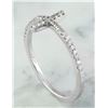 Image 4 : 0.30 CTW 18K White Gold Diamond Ring