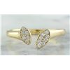 Image 1 : 0.15 CTW 18K Yellow Gold Diamond Ring