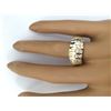 Image 5 : 1.55 CTW Natural Diamond 18K Solid Yellow Gold Ring