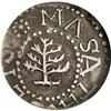 Image 1 : 	1652 3PENCE Pine Tree Threepence XF40 NGC. Noe-36, Cro 1652